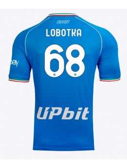 SSC Napoli Stanislav Lobotka #68 Heimtrikot 2023-24 Kurzarm